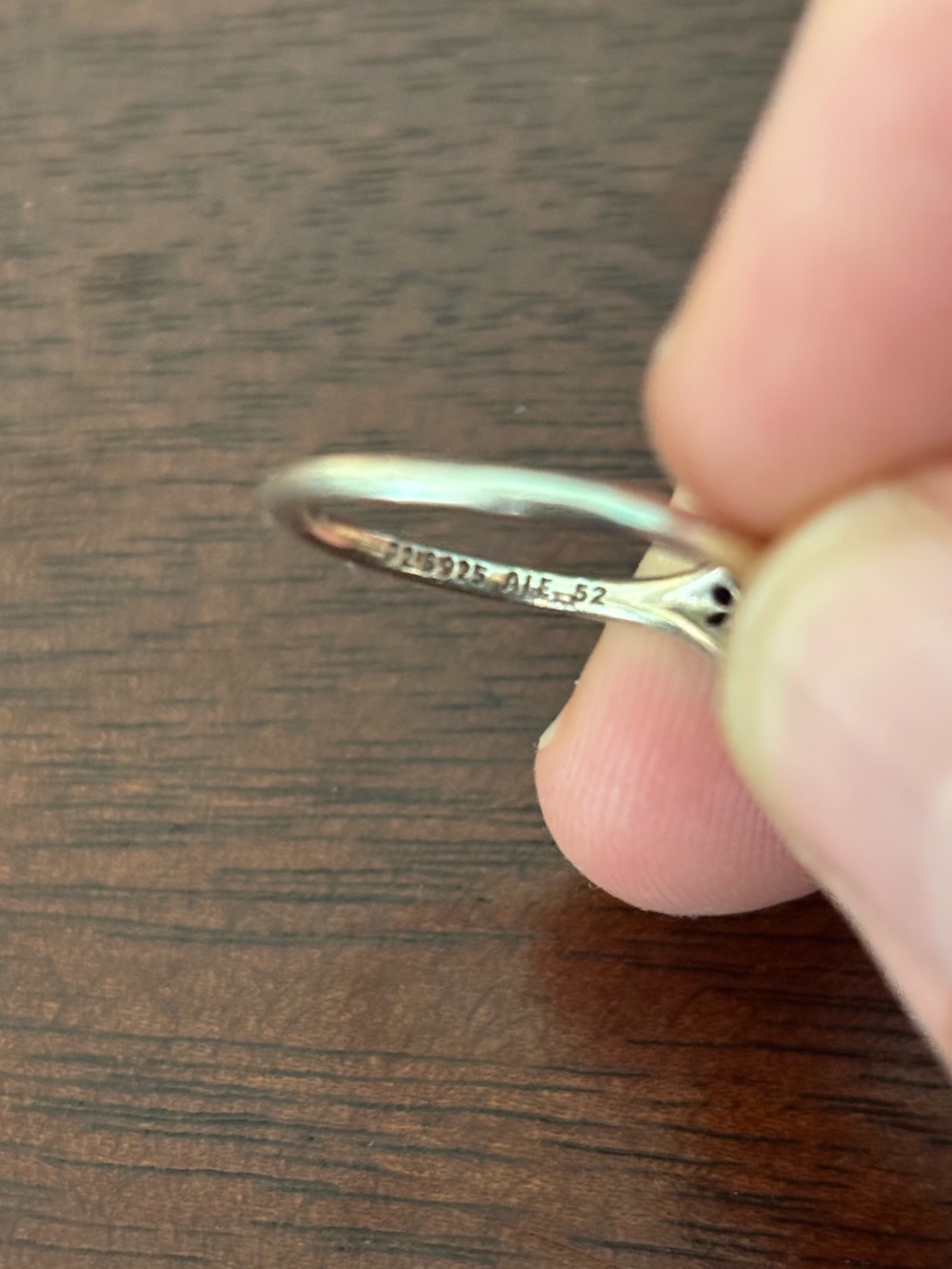 Pandora Crystallized Floral fancy Ring-size 6, retired style - Picture 9 of 9